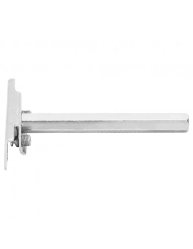 Staffe Mensole Galleggianti 12pz Ø12x100 mm Acciaio al Carbonio