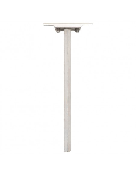Staffe Mensole Galleggianti 12pz Ø12x200 mm Acciaio al Carbonio
