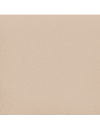 Testiera ad Orecchio Cappuccino 203x16x118/128 cm in Similpelle