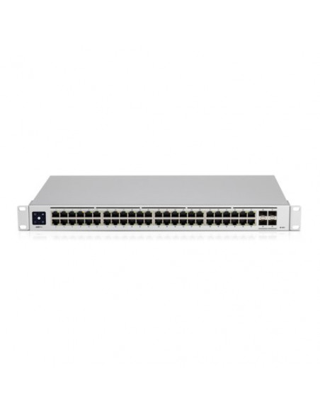 UBIQUITI SWITCH 48 PORTE LAN GIGABIT Gen2 Layer 2 and Layer 3, 4P 10G SFP+, USW-PRO-48-EU