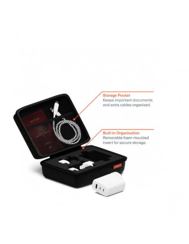 VOYAGER 67W WALL CHARGER-WHITE