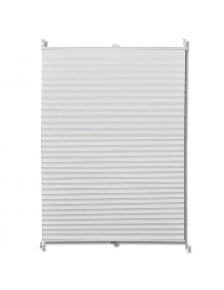 Tenda plissè 90x150cm bianca
