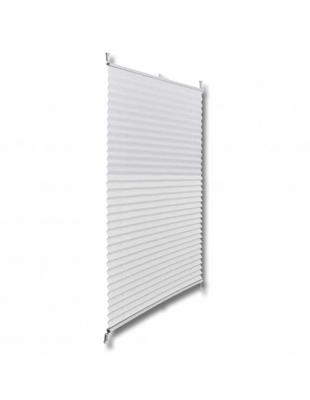 Tenda plissè 90x150cm bianca