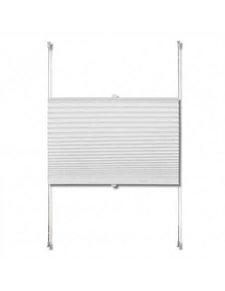 Tenda plissè 110x150cm bianca