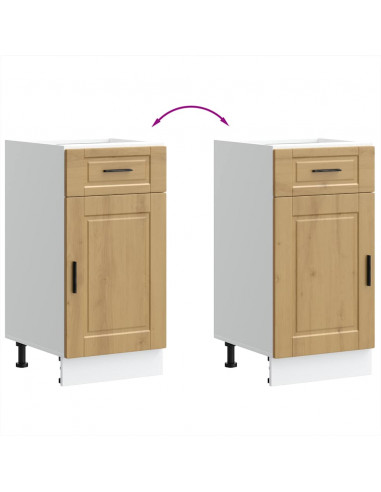 Base da Cucina Porto Rovere Artigianale Legno Multistrato