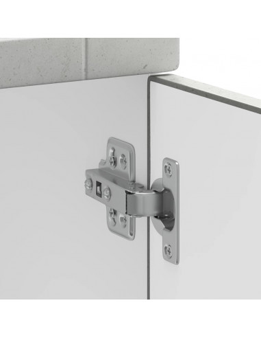 Base da Cucina Porto Grigio Cemento in Legno Multistrato