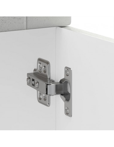 Base da Cucina Porto Grigio Cemento in Legno Multistrato