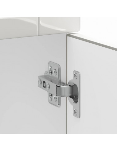 Base da Cucina Porto Bianco Lucido in Legno Multistrato