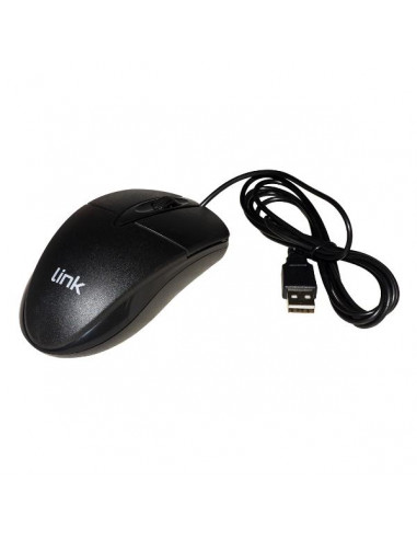 MOUSE OTTICO 1200DPI USB NERO 3 TAS