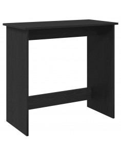 Scrivania Nera 80x40x75 cm in Legno Multistrato