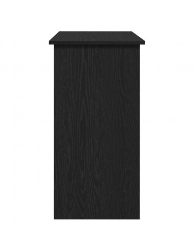 Scrivania Nera 80x40x75 cm in Legno Multistrato
