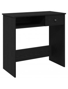 Scrivania Nera 80x40x75 cm in Legno Multistrato