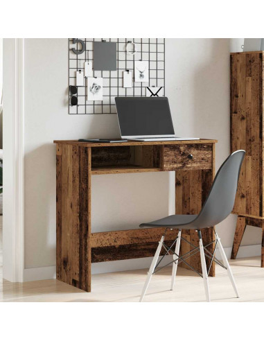 Scrivania Legno Antico 80x40x75 cm in Truciolato