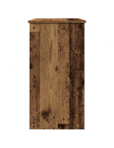 Scrivania Legno Antico 80x40x75 cm in Truciolato