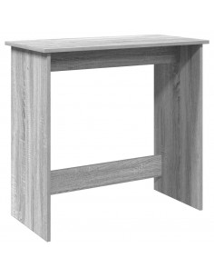 Scrivania Grigio Sonoma 80x40x75 cm in Legno Multistrato