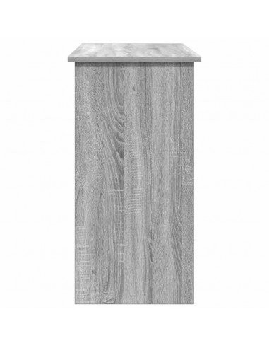 Scrivania Grigio Sonoma 80x40x75 cm in Legno Multistrato