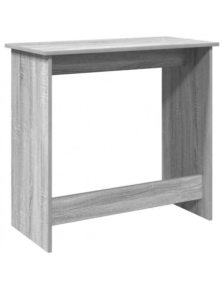 Scrivania Grigio Sonoma 80x40x75 cm in Legno Multistrato