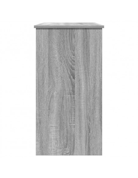Scrivania Grigio Sonoma 80x40x75 cm in Legno Multistrato