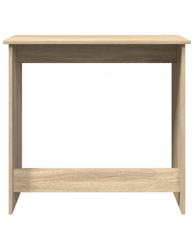Scrivania Rovere Sonoma 80x40x75 cm in Legno Multistrato