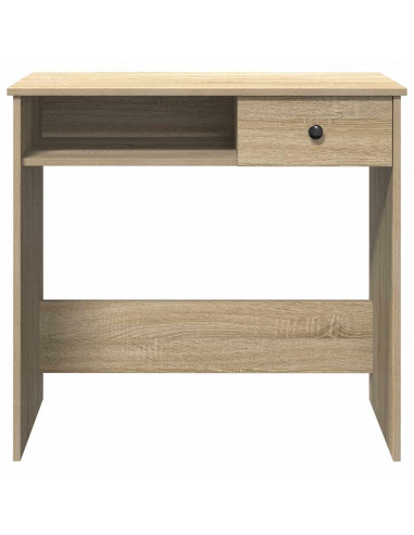 Scrivania Rovere Sonoma 80x40x75 cm in Legno Multistrato