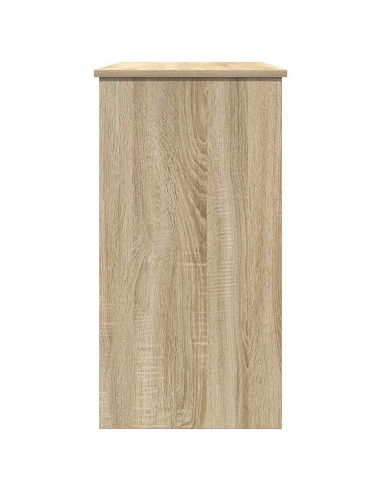 Scrivania Rovere Sonoma 80x40x75 cm in Legno Multistrato