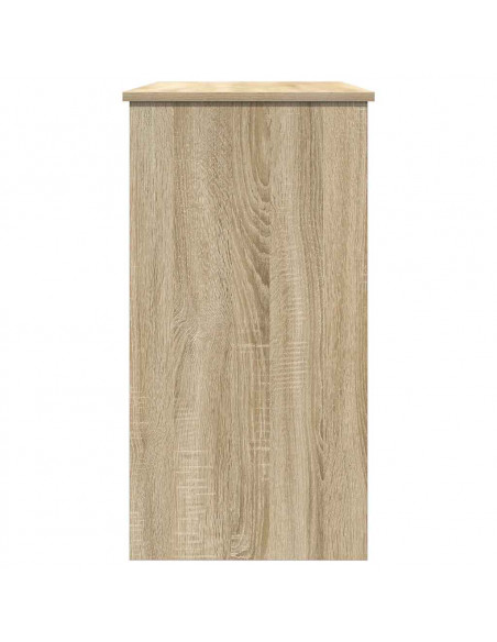 Scrivania Rovere Sonoma 80x40x75 cm in Legno Multistrato