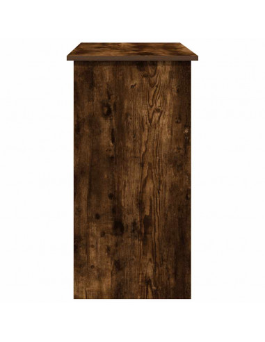 Scrivania Rovere Fumo 80x40x75 cm in Legno Multistrato