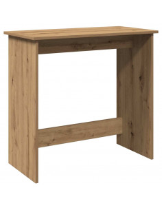 Scrivania Rovere Artigianale 80x40x75 cm in Legno Multistrato