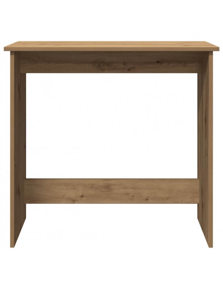 Scrivania Rovere Artigianale 80x40x75 cm in Legno Multistrato
