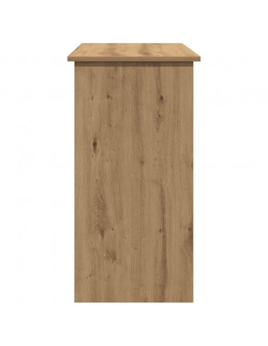 Scrivania Rovere Artigianale 80x40x75 cm in Legno Multistrato