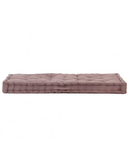 Cuscini per Pallet e Pavimento 2 pz in Cotone Grigio Talpa