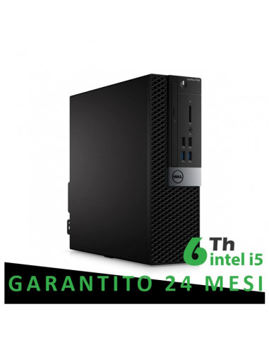 RINOVO PC DELL SFF OPTIPLEX 3040-7040M INTEL i5-6GEN 8GB RAM 240GB SSD HDMI WIN 10 PRO UPG 2Y