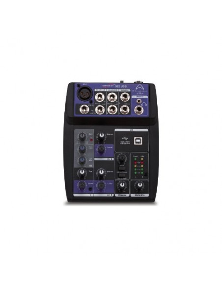 Mixer disc jockey Wharfedale 4401160 CONNECT 502 Usb Nero Nero