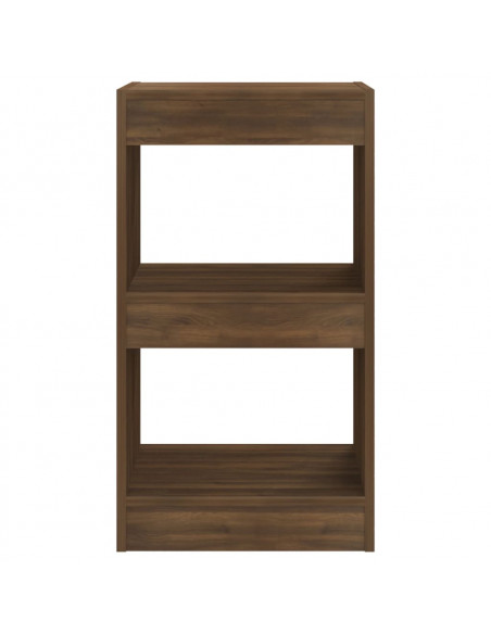 Libreria/Divisorio Rovere Marrone 40x30x72 cm