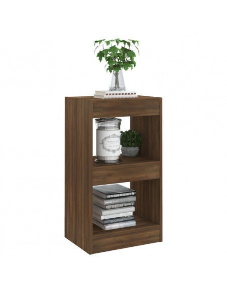Libreria/Divisorio Rovere Marrone 40x30x72 cm