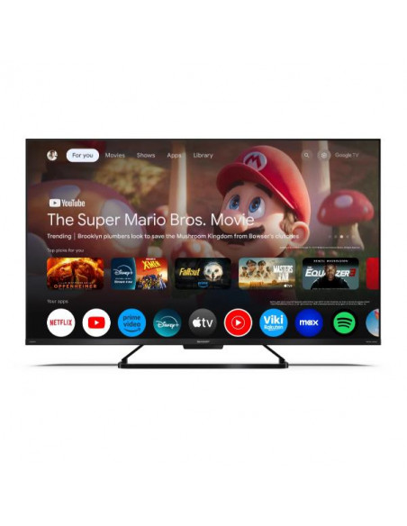 43 UHD 4K QLED FRAMELESS GOOGLE 144