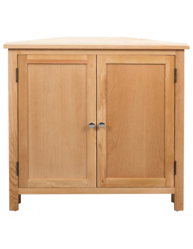 Armadietto ad Angolo 80x33,5x78 cm in Massello di Rovere