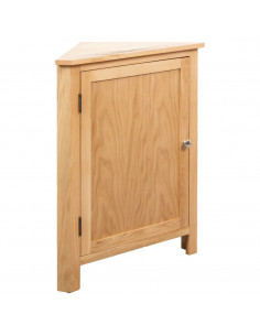 Armadietto ad Angolo 59x45x80 cm in Massello di Rovere