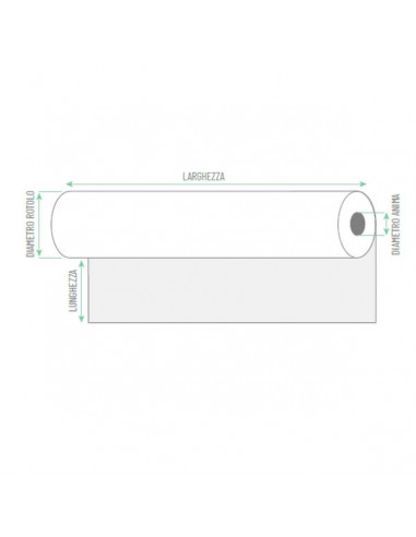 CF2 ROTOLO PLOTTER 90GR 42 X 50