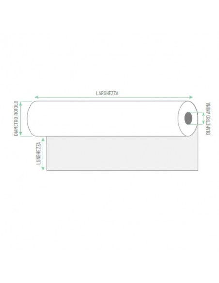 CF2 ROTOLO PLOTTER 90GR 42 X 50