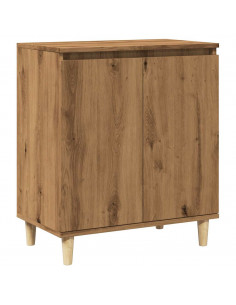 Credenza Rovere Artigianale 60x35x70 cm in Legno Multistrato