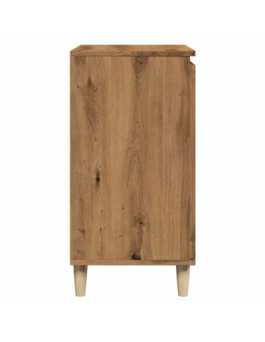 Credenza Rovere Artigianale 60x35x70 cm in Legno Multistrato