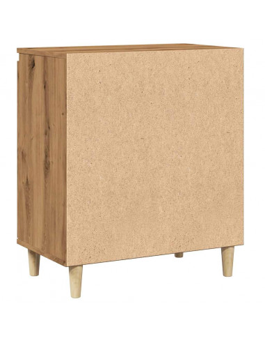 Credenza Rovere Artigianale 60x35x70 cm in Legno Multistrato