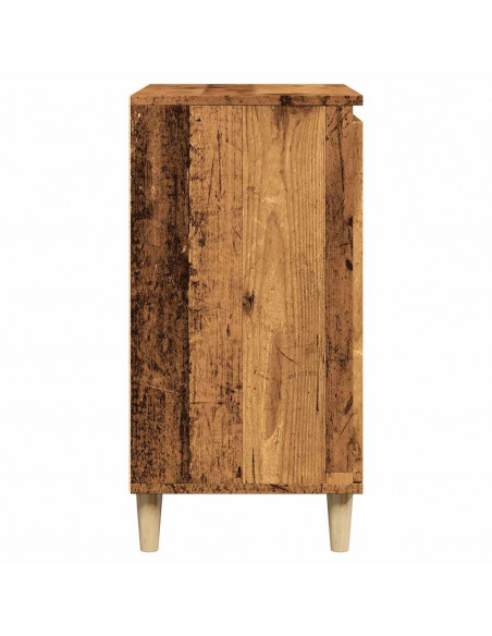 Credenza Legno Vecchio 60x35x70 cm in Legno Multistrato