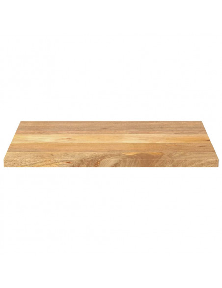 Piano per Tavolo 90x70x2,5 cm Rettangolare Legno Massello Mango