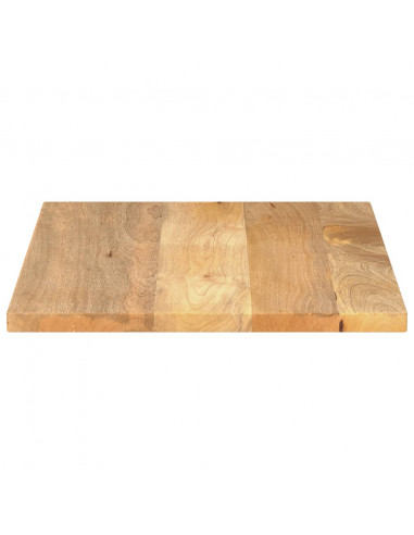 Piano per Tavolo 90x70x2,5 cm Rettangolare Legno Massello Mango