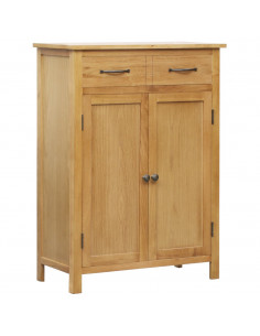 Scarpiera 76x37x105 cm in Legno Massello di Rovere