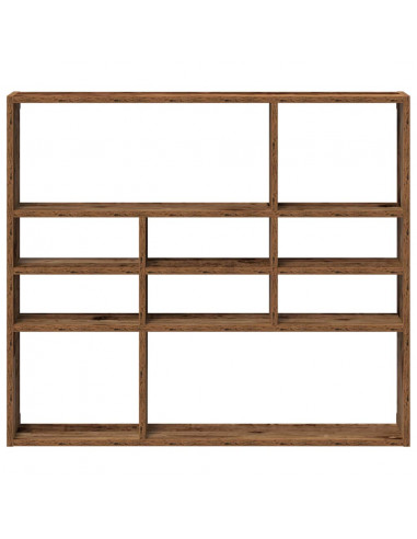 Scaffale a Parete Legno Vecchio 90x16x78 cm Legno Multistrato