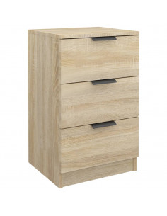 Comodino Rovere Sonoma 40x36x65 cm