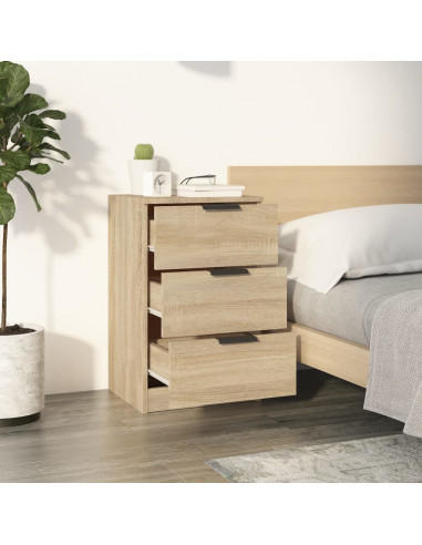 Comodino Rovere Sonoma 40x36x65 cm